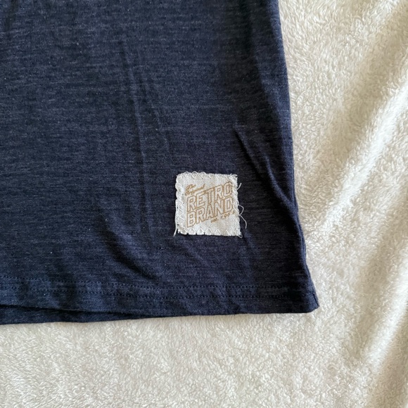 Kids Original Retro Brand winter tshirt small blue - Picture 2 of 3